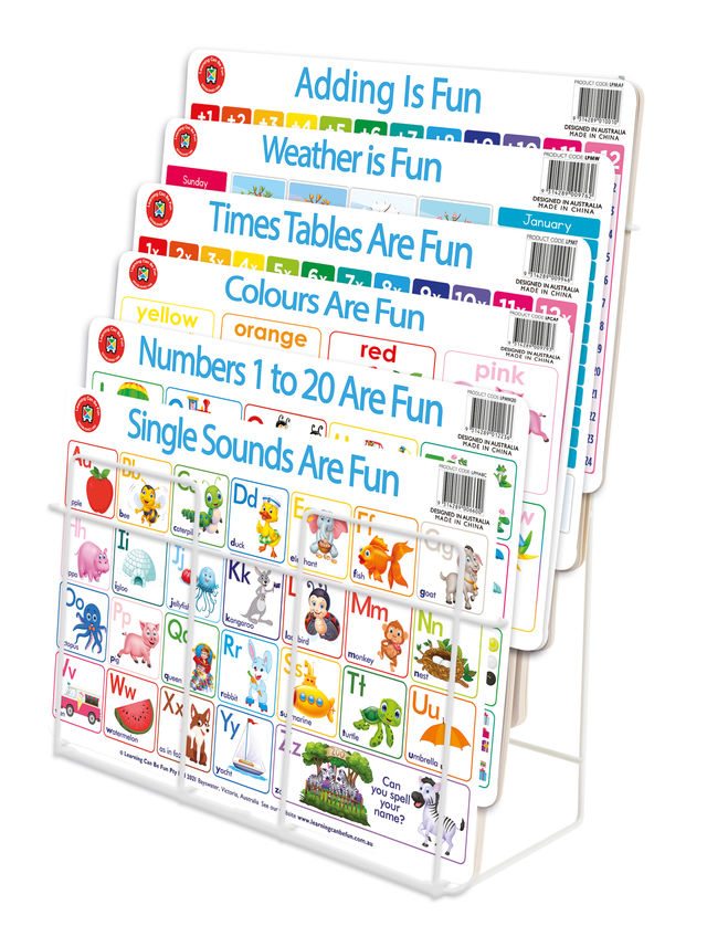 Wire Placemat Display - Educational Vantage