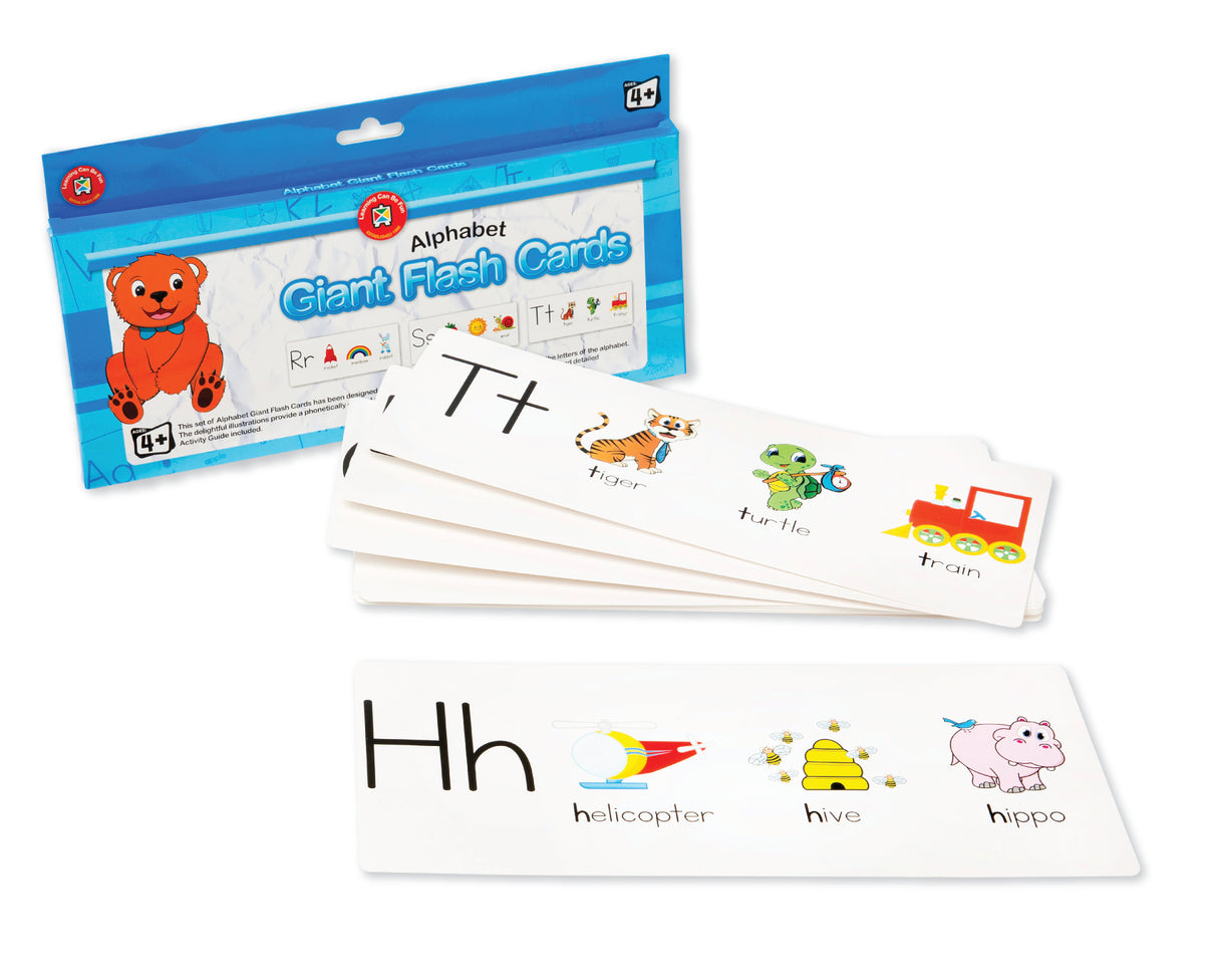Alphabet Giant Flash Cards - Educational Vantage