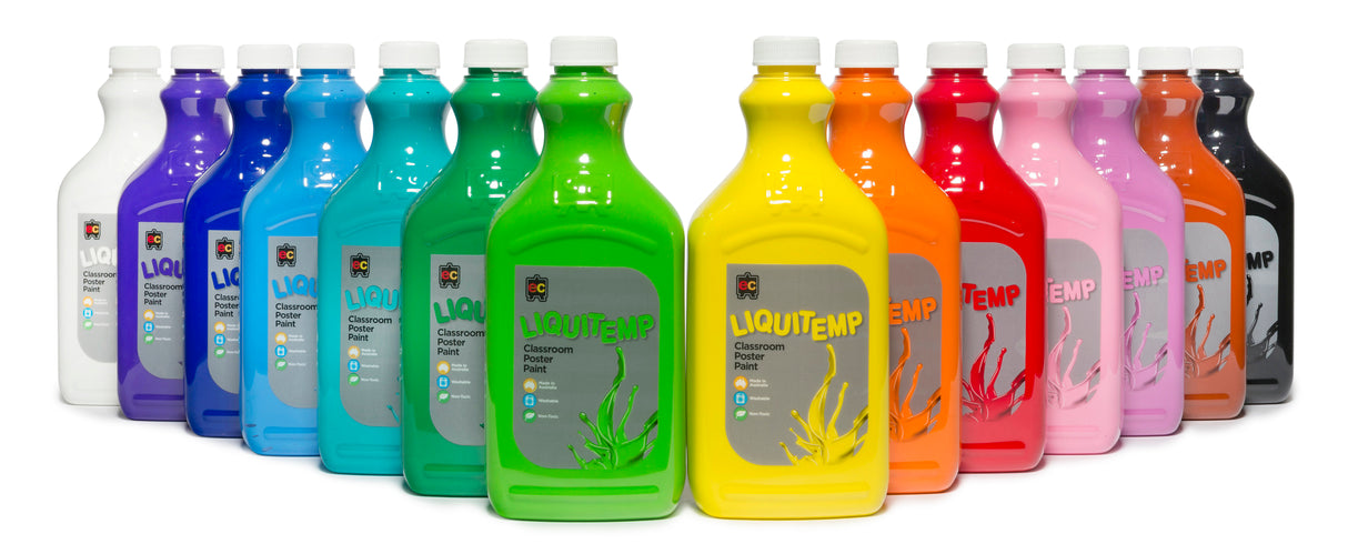 Liquitemp Classroom Poster Paint ( 2 Litres) - Educational Vantage