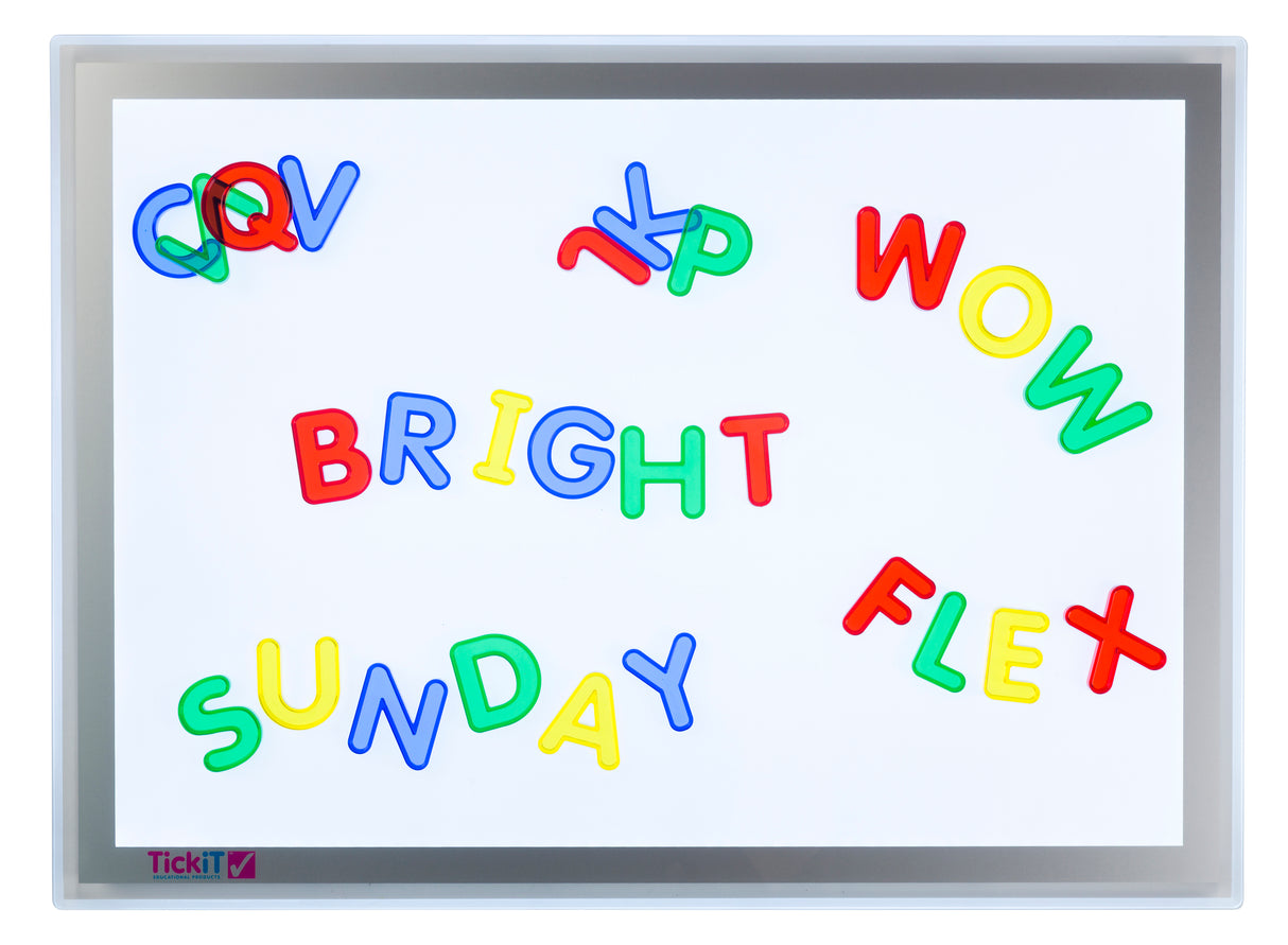 Transparent Letters Set of 26 - Educational Vantage