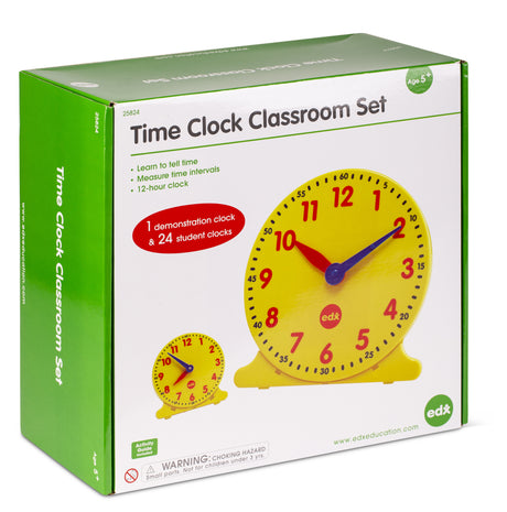 Teach Me Time Classroom Set - Educational Vantage
