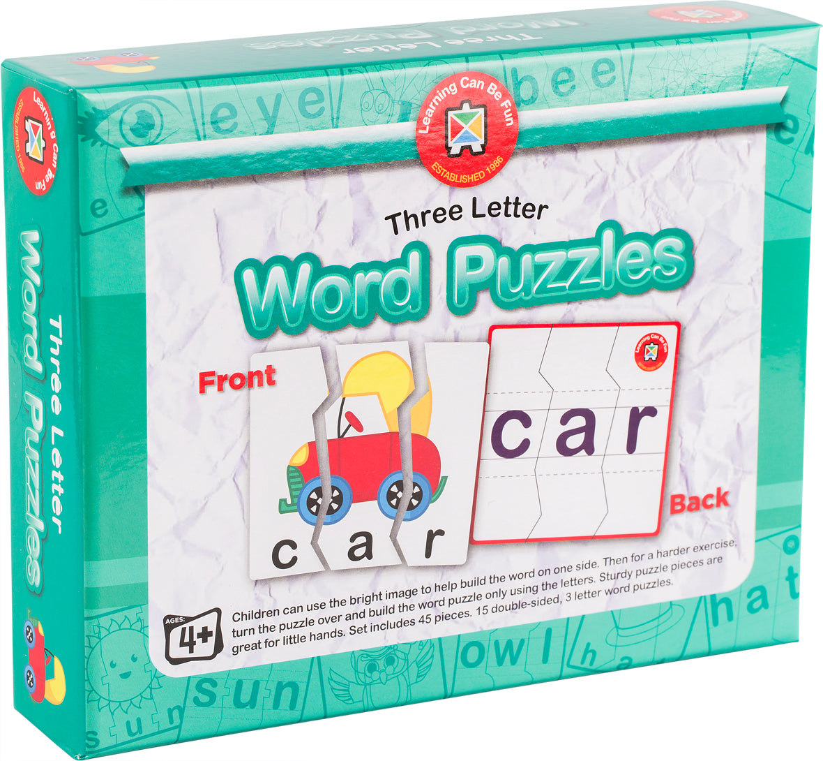 Three Letter Word Puzzles - Educational Vantage