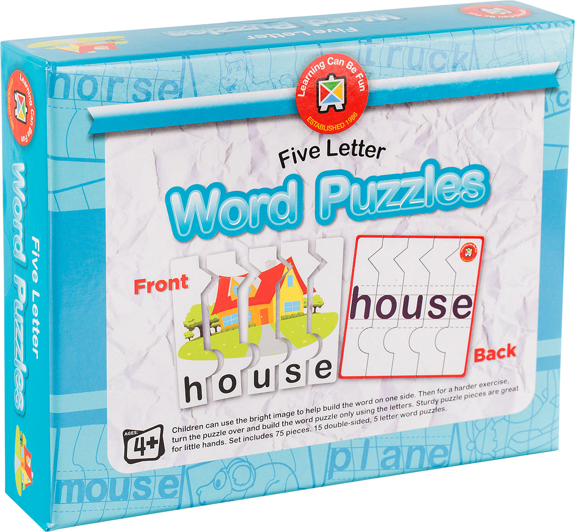Five Letter Word Puzzles - Educational Vantage