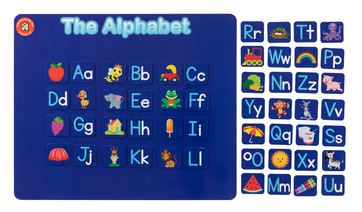 Magnetic Learning Board Alphabet - Educational Vantage