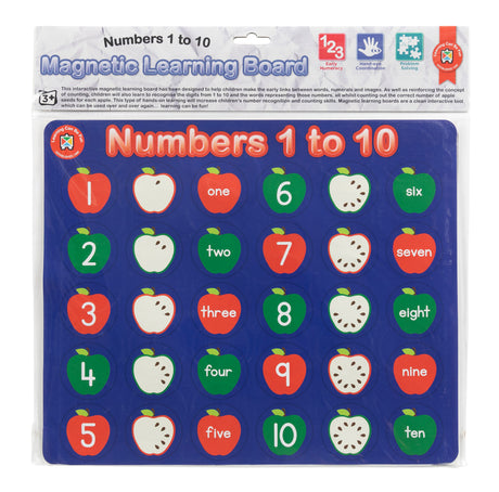 Magnetic Learning Board Numbers - Educational Vantage