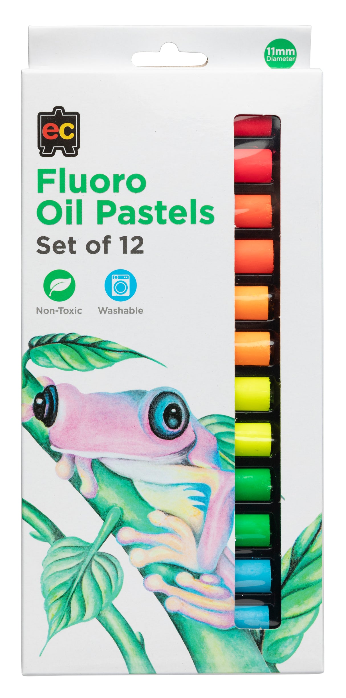 EC Jumbo Oil Pastels Pack of 12 - Educational Vantage