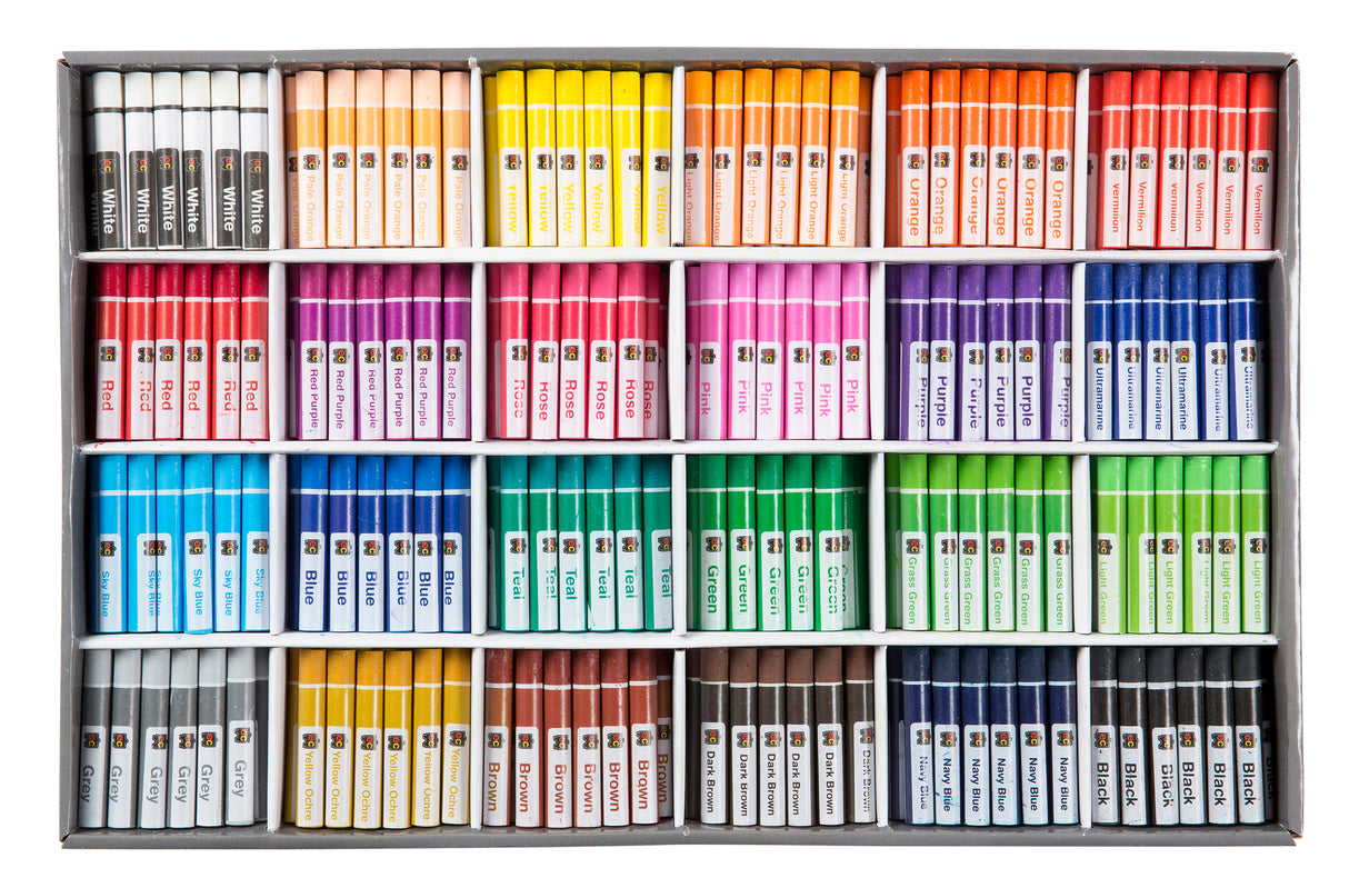 Jumbo Oil Pastels - Educational Vantage