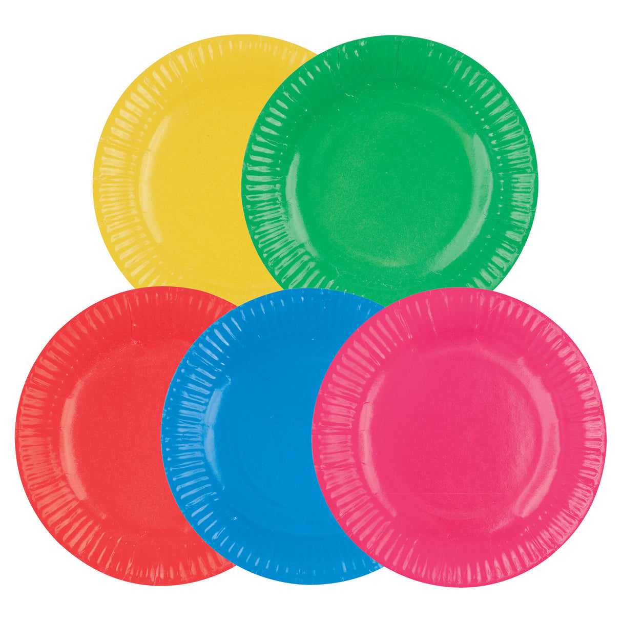 Zart Paper Plate Coloured 18cm - Educational Vantage