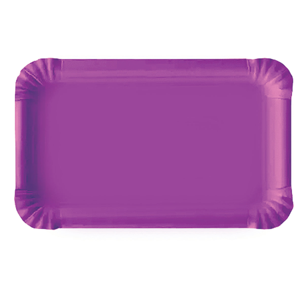 Zart Paper Plates Rectangle Colour Pack of 50 - Educational Vantage