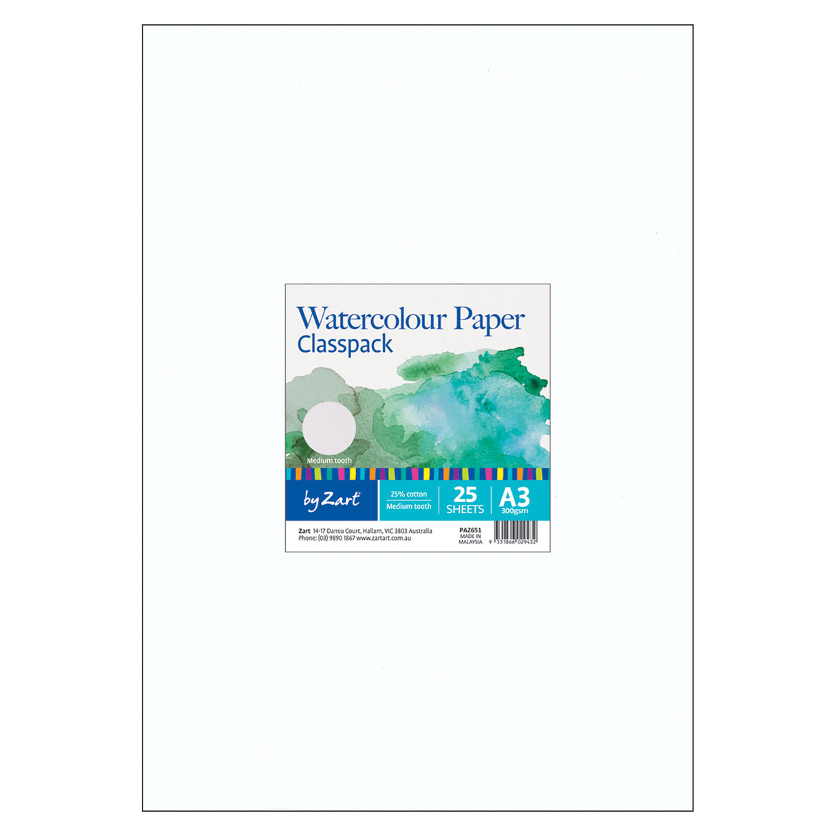 Zart Watercolour Paper - Educational Vantage