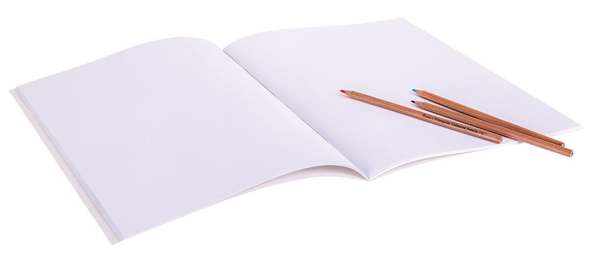 Zart Scrap Book 240 x 335mm 64pp - Educational Vantage