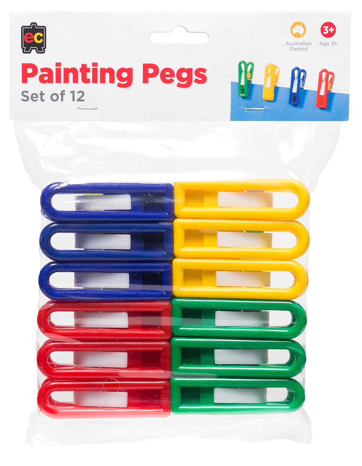 Painting Pegs - Educational Vantage