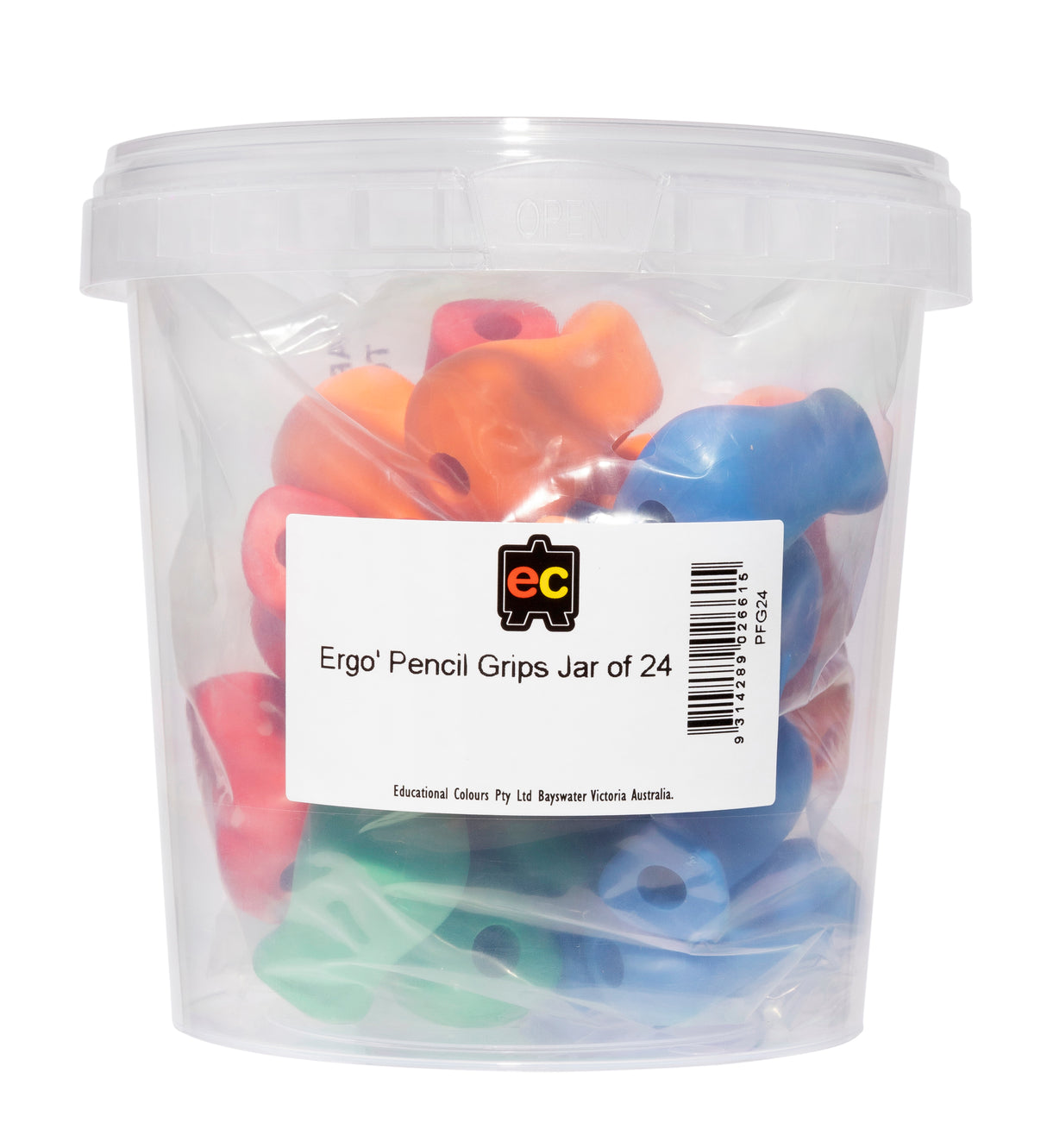 Pencil Grips Assorted Pack of 24 - Educational Vantage