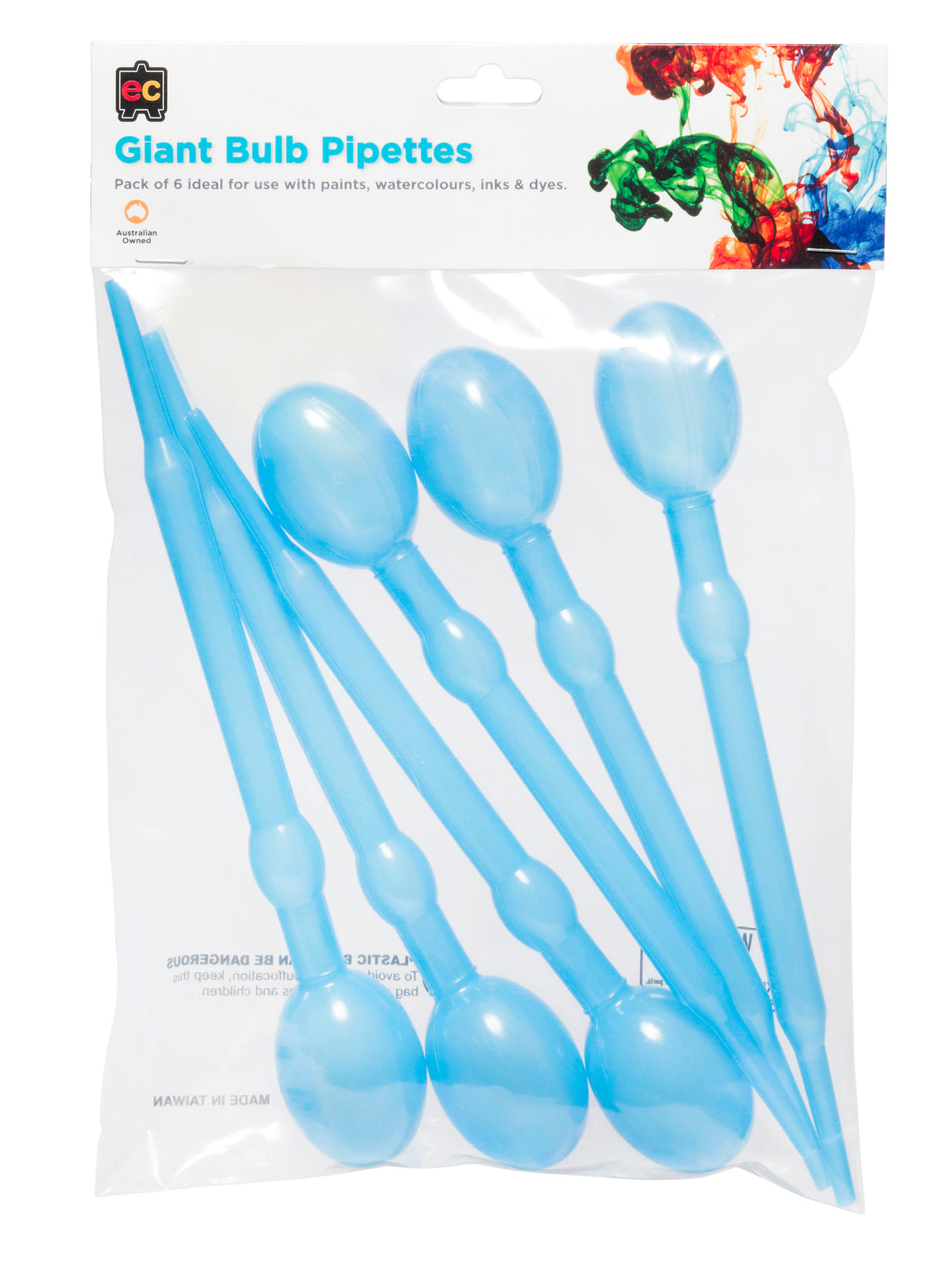 Giant Bulb Pipettes - Educational Vantage