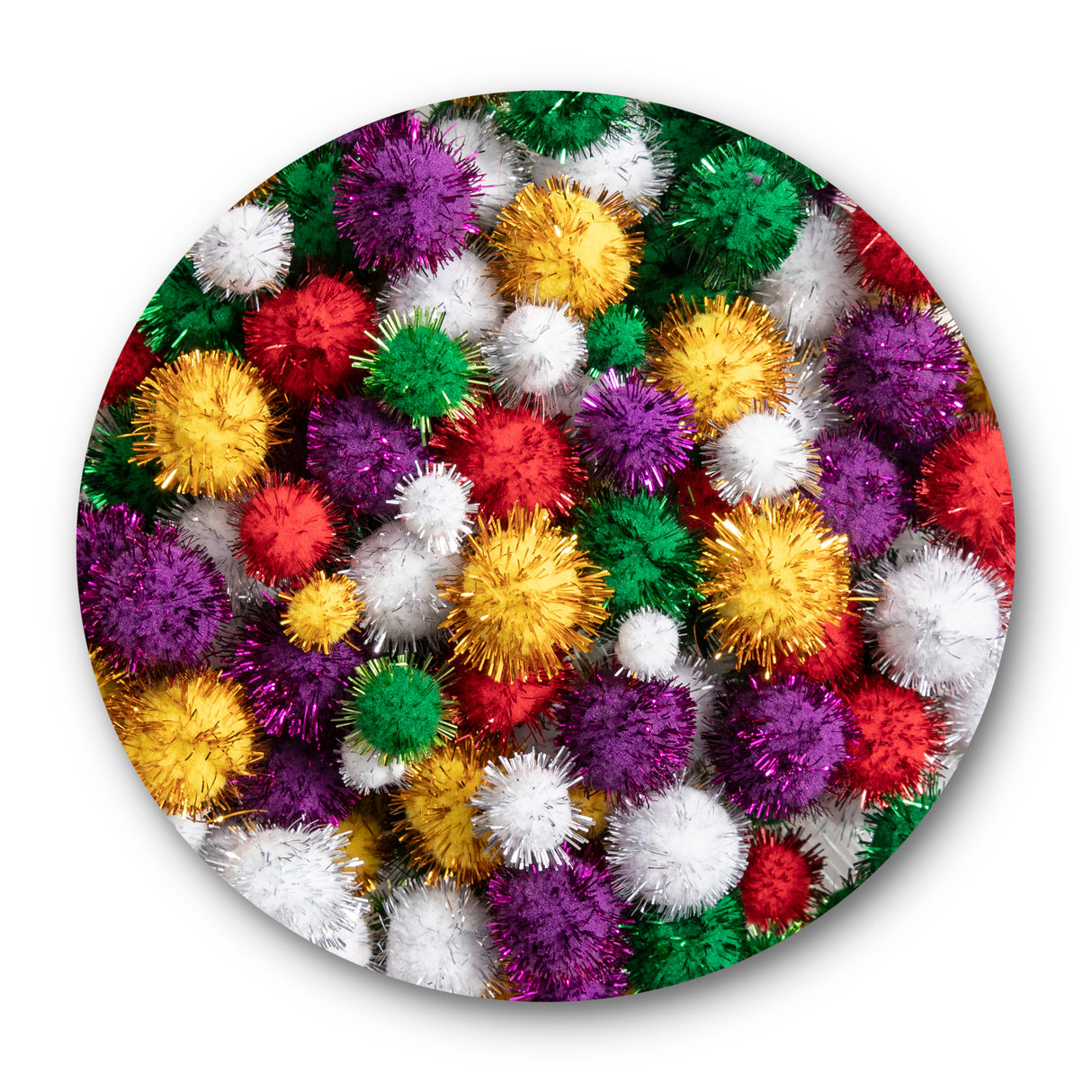 Pom Poms Glitter Packet 200