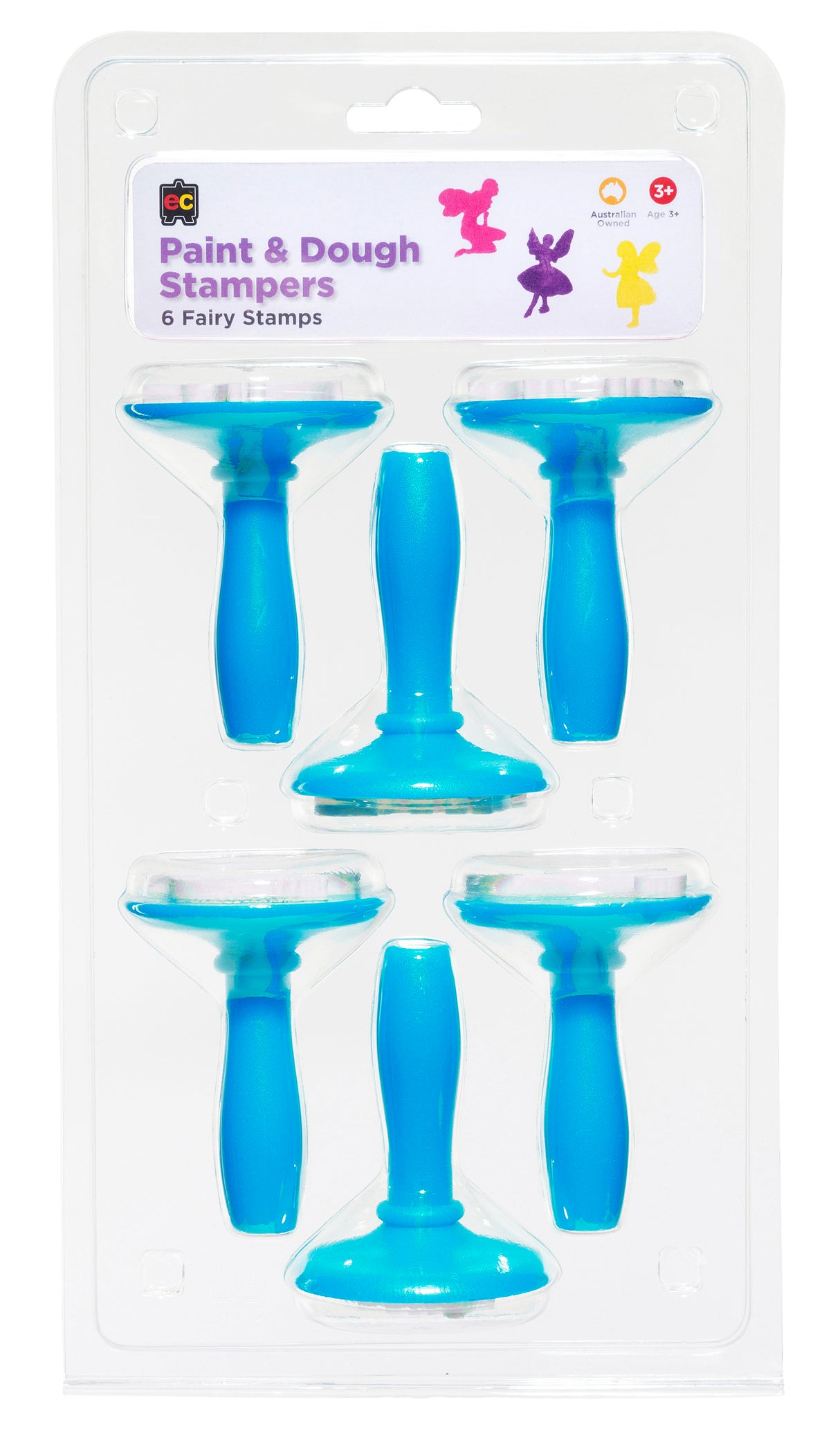 Paint & Dough Stampers Fairy Set of 6 - Educational Vantage