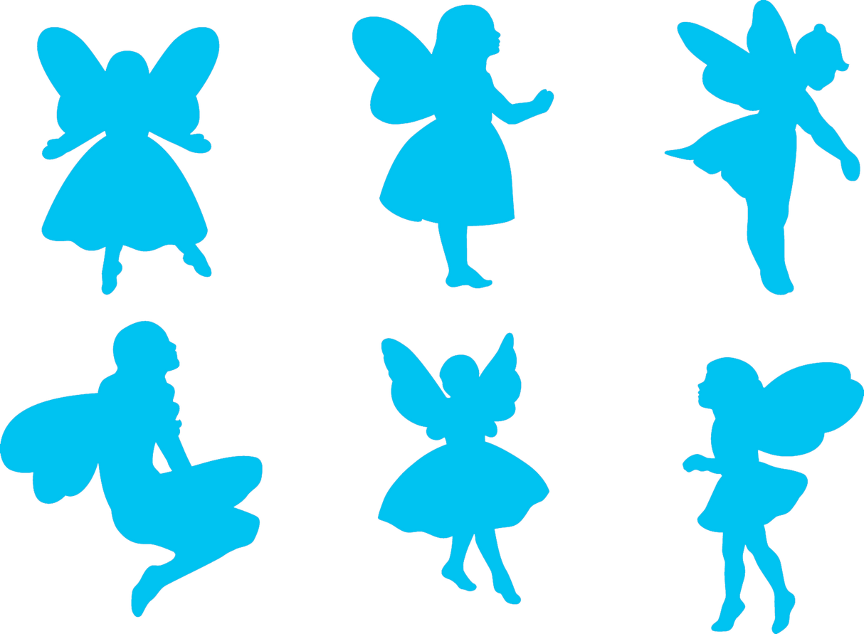 Paint & Dough Stampers Fairy Set of 6 - Educational Vantage