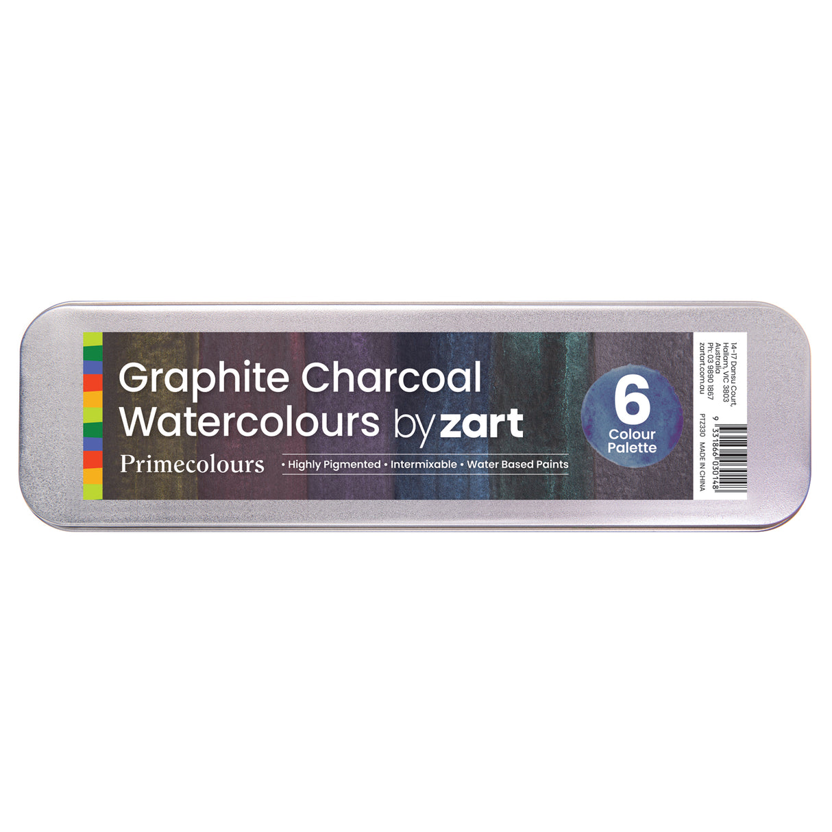 Zart Graphite Charcoal Watercolours - Educational Vantage