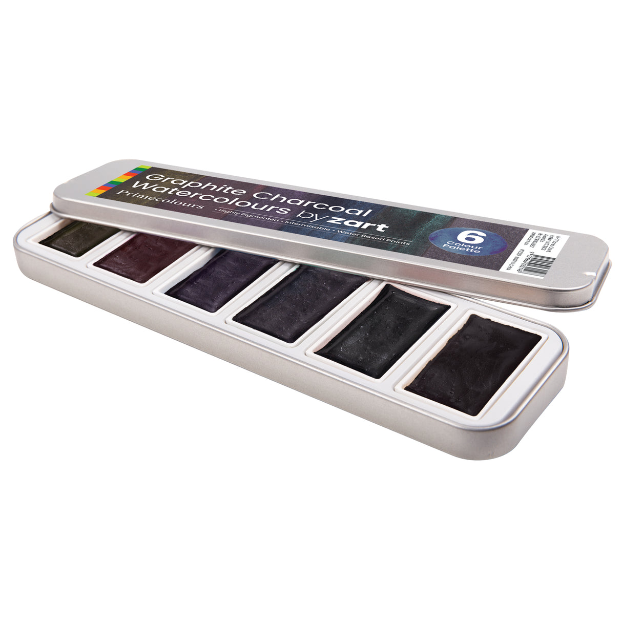 Zart Graphite Charcoal Watercolours - Educational Vantage