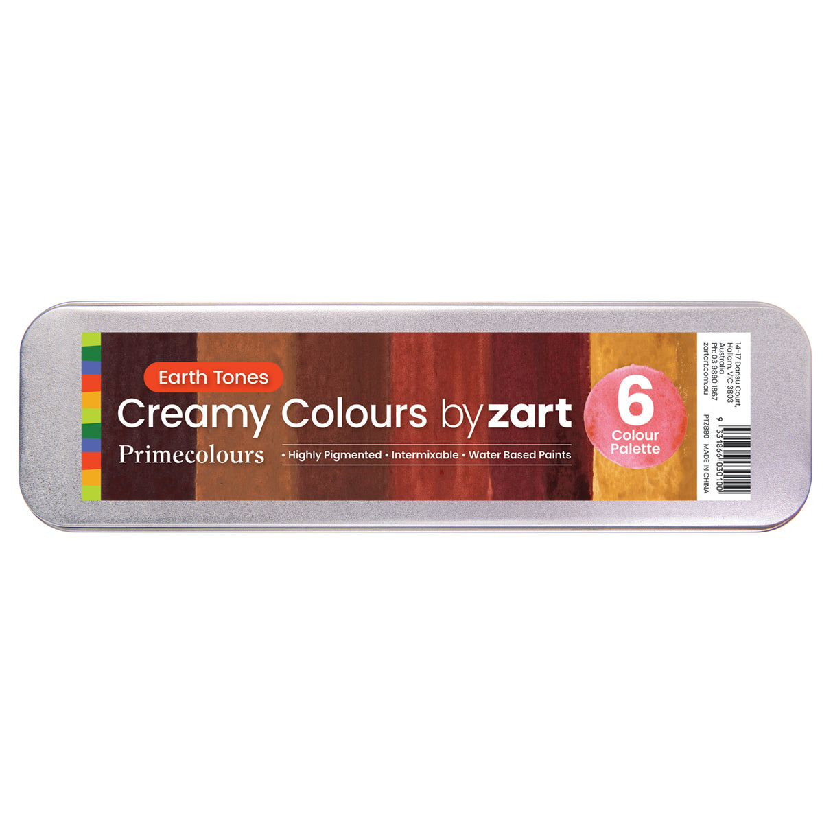 Zart Creamy Colours Earth Tones - Educational Vantage