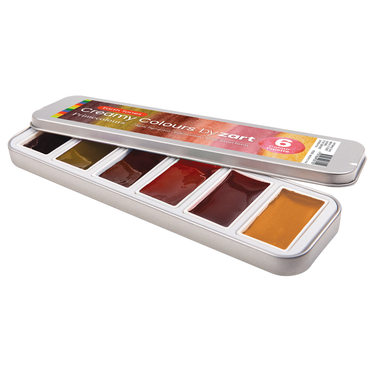 Zart Creamy Colours Earth Tones - Educational Vantage