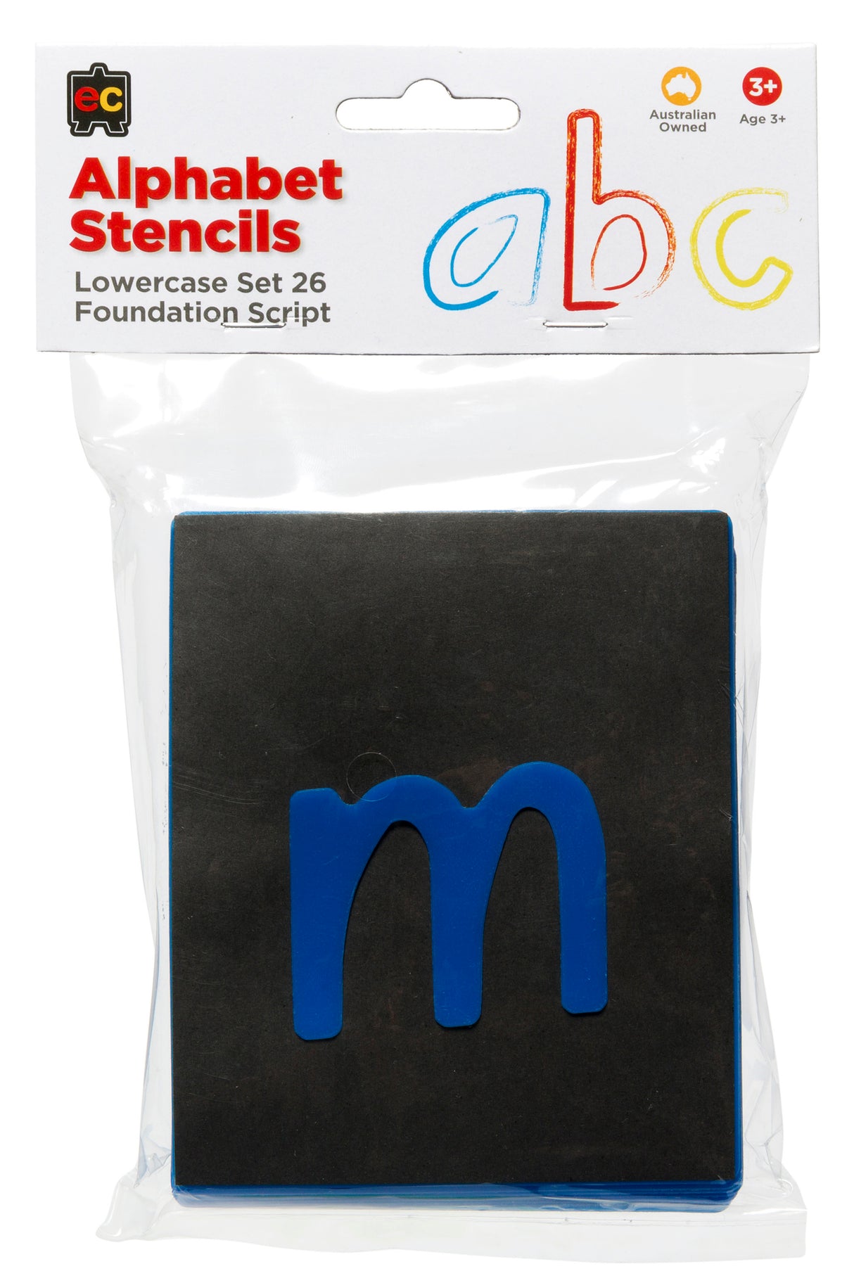 NSW Lower Case Stencil Letters - Educational Vantage