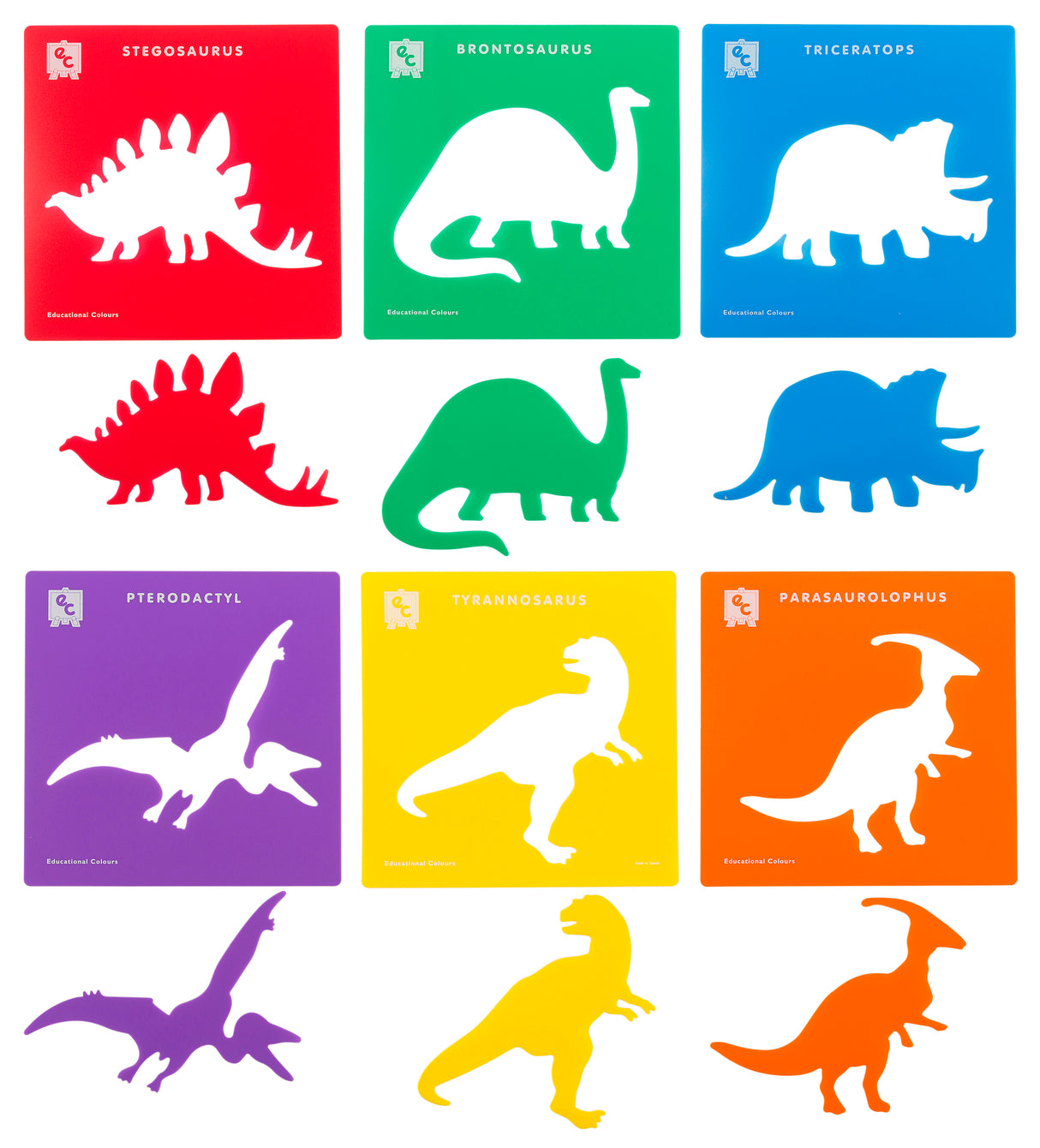 Dinosaur Stencils - Educational Vantage