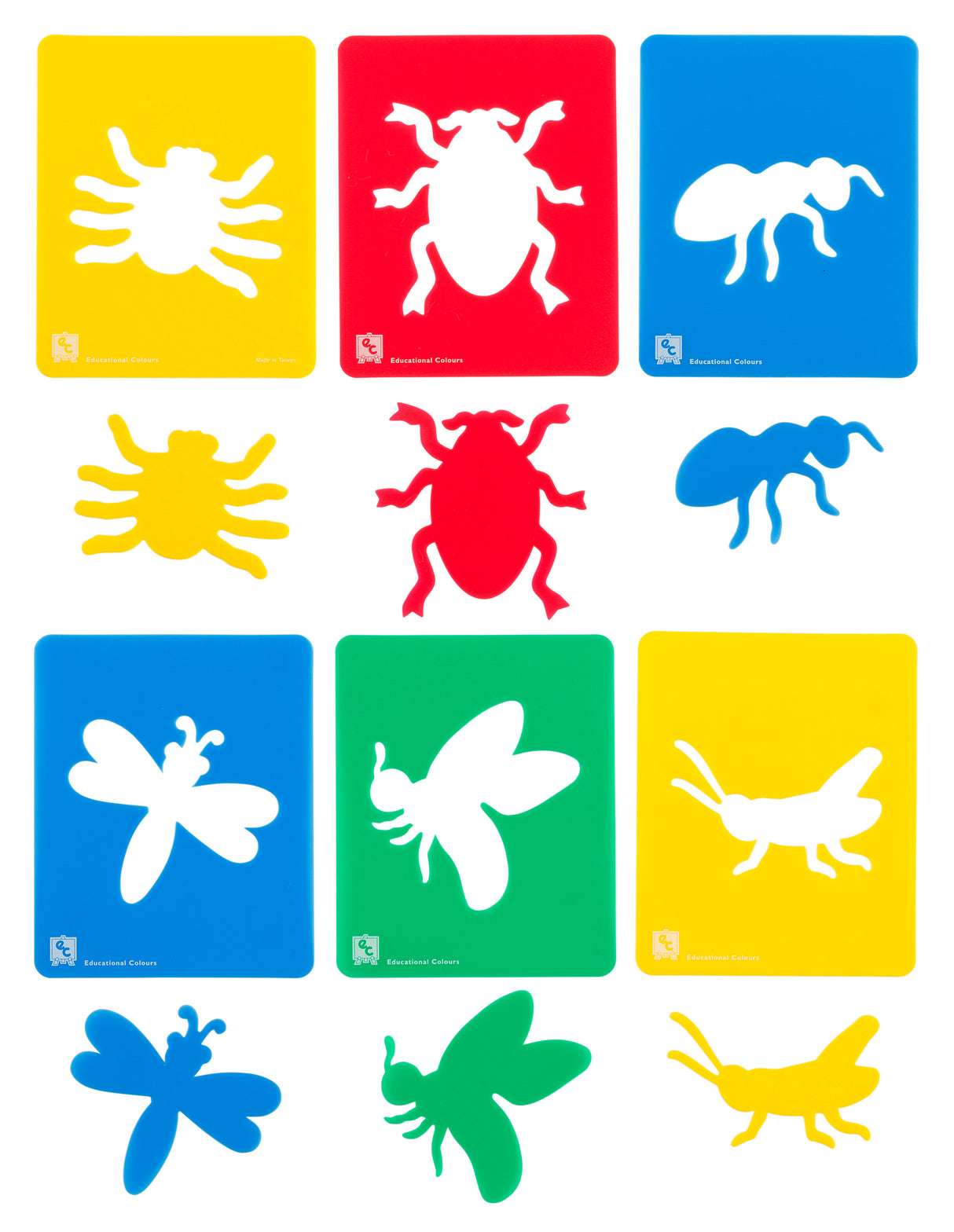 Insects Stencils - Educational Vantage