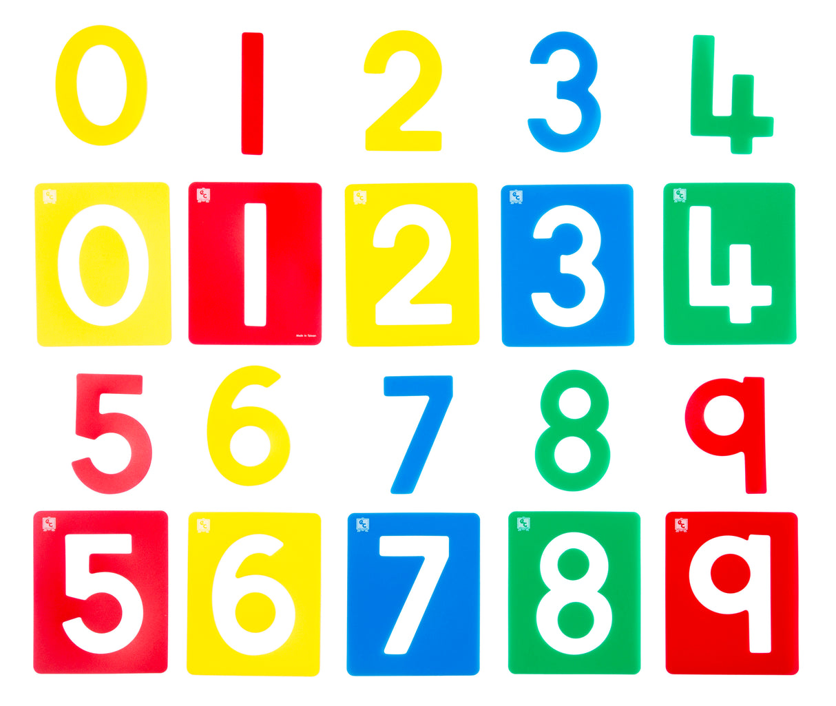 Numbers Stencil - Educational Vantage
