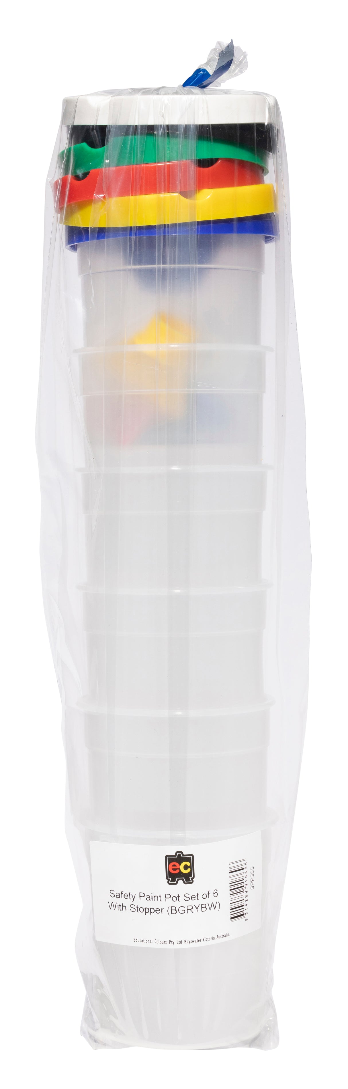 Premium Safety Paint Pot Set - Educational Vantage