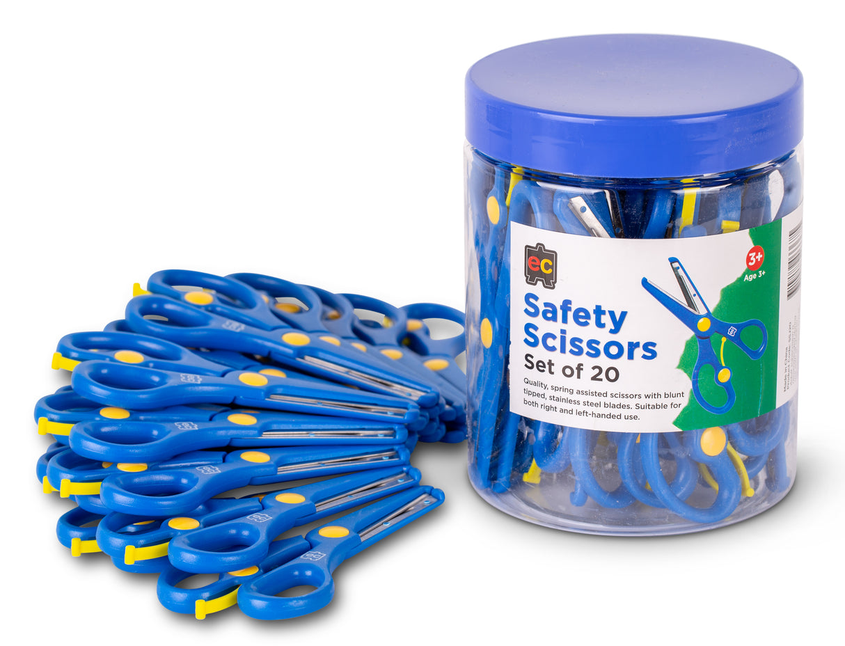 Safety Scissors - Set of 20 - Educational Vantage