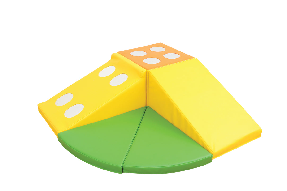 SafeSpace Soft Foam Toddler Corner Set with Mirrors - Educational Vantage