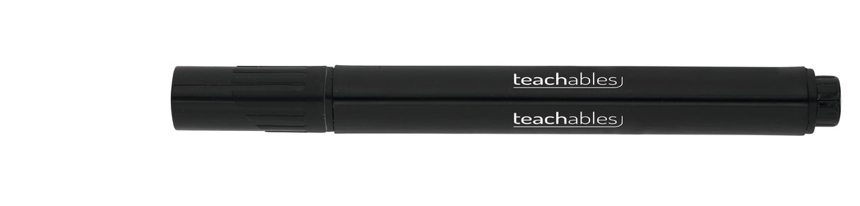 Teachables Whiteboard Markers Triangle Black - Pack of 48 - Educational Vantage