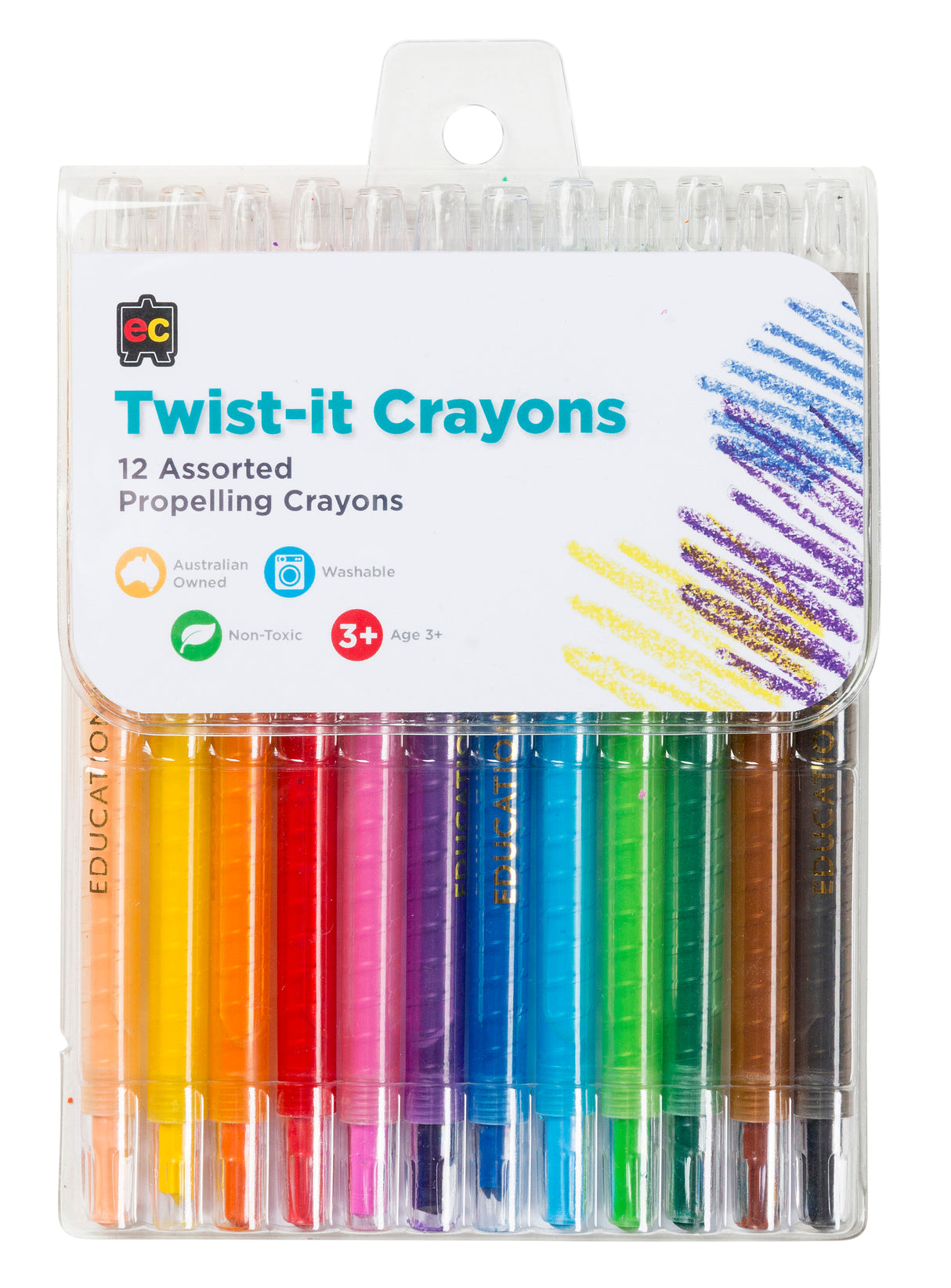 Twist It Crayons - Educational Vantage