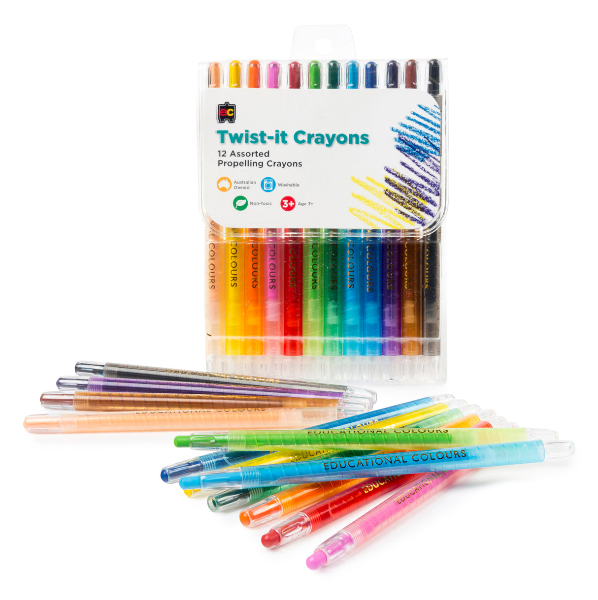 Twist It Crayons - Educational Vantage