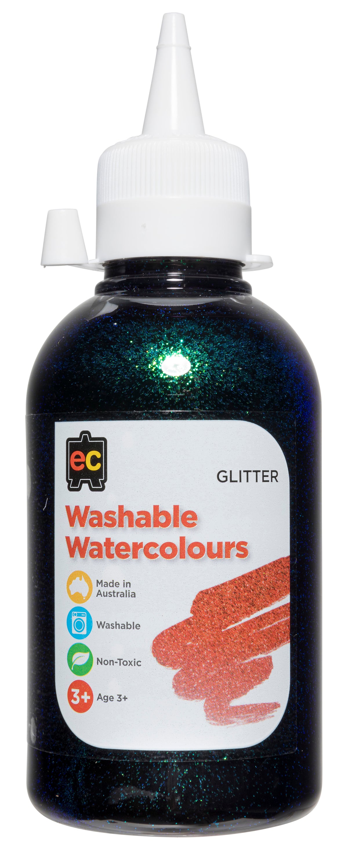 Washable Glitter Watercolours (250mls) - Educational Vantage
