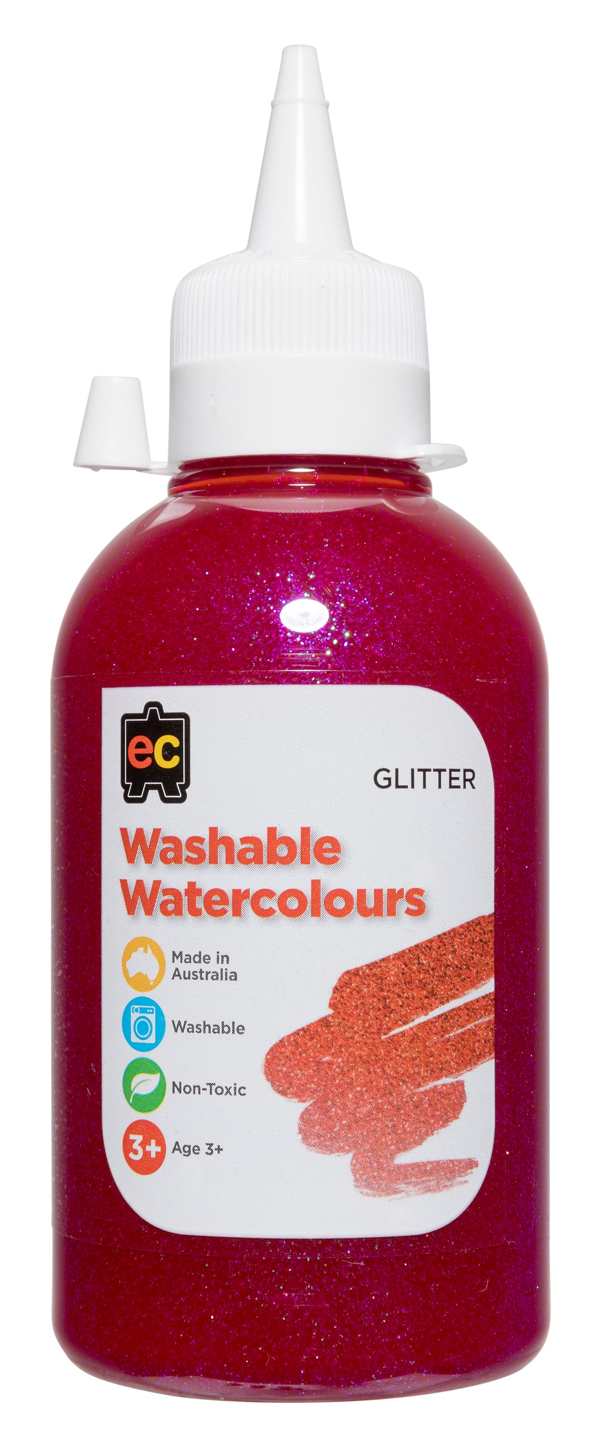 Washable Glitter Watercolours (250mls) - Educational Vantage