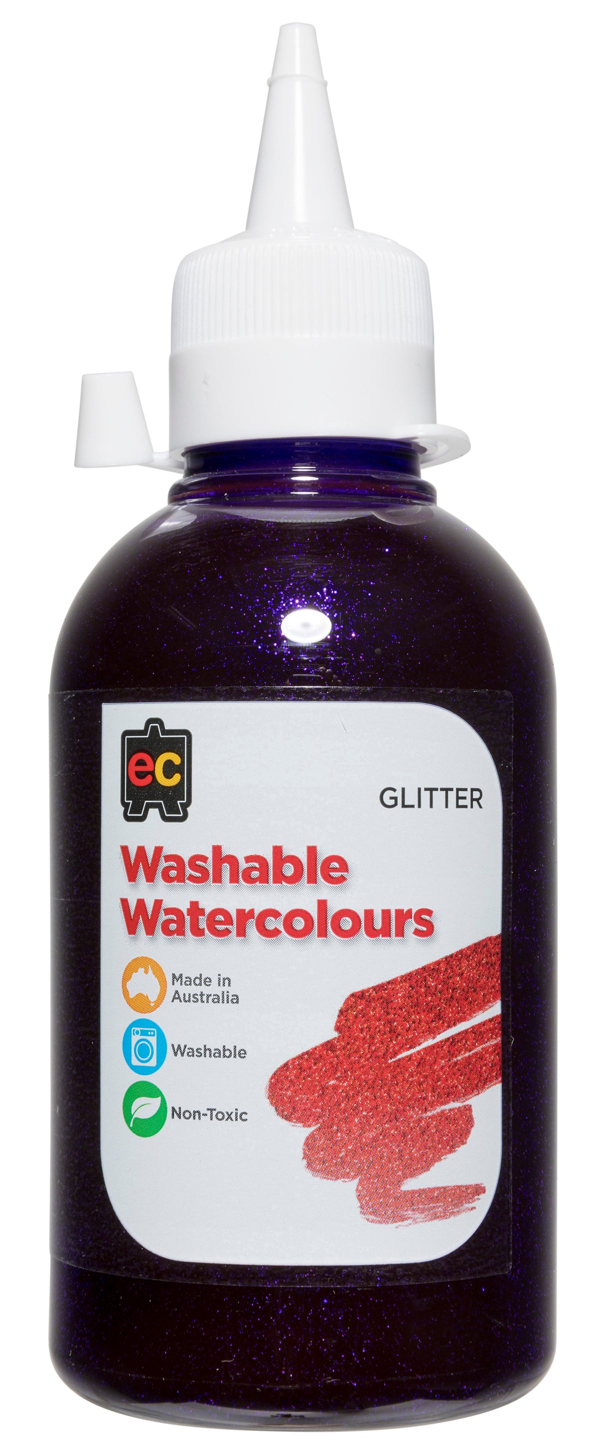 Washable Glitter Watercolours (250mls) - Educational Vantage