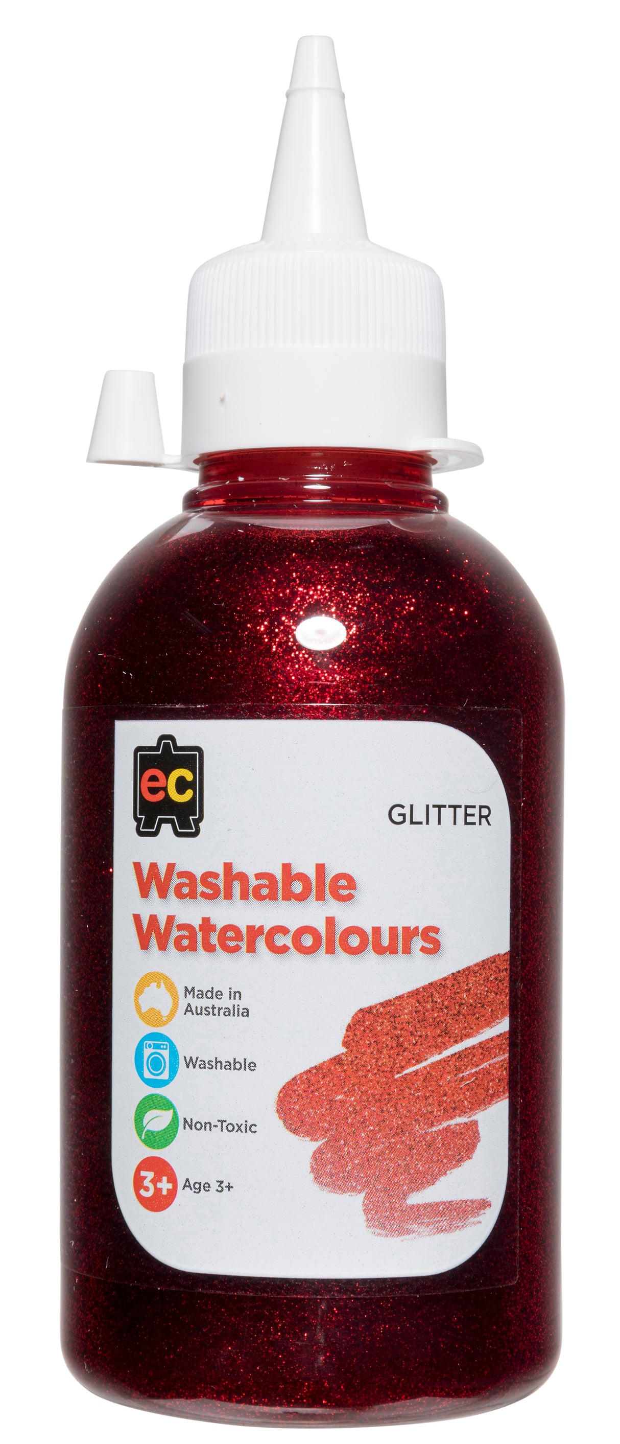 Washable Glitter Watercolours (250mls) - Educational Vantage
