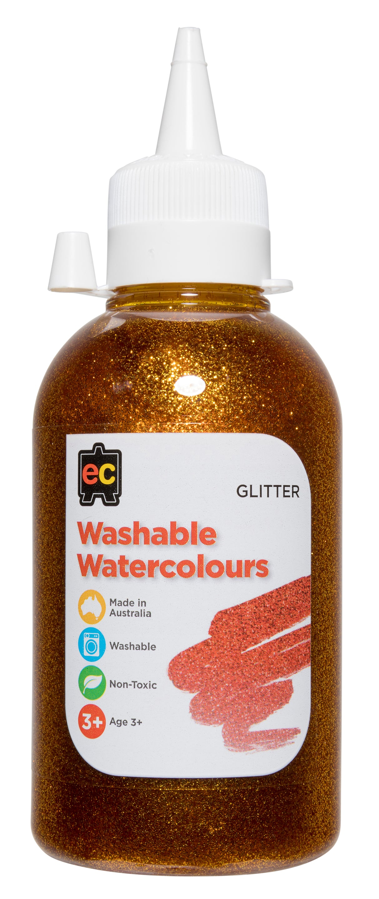 Washable Glitter Watercolours (250mls) - Educational Vantage