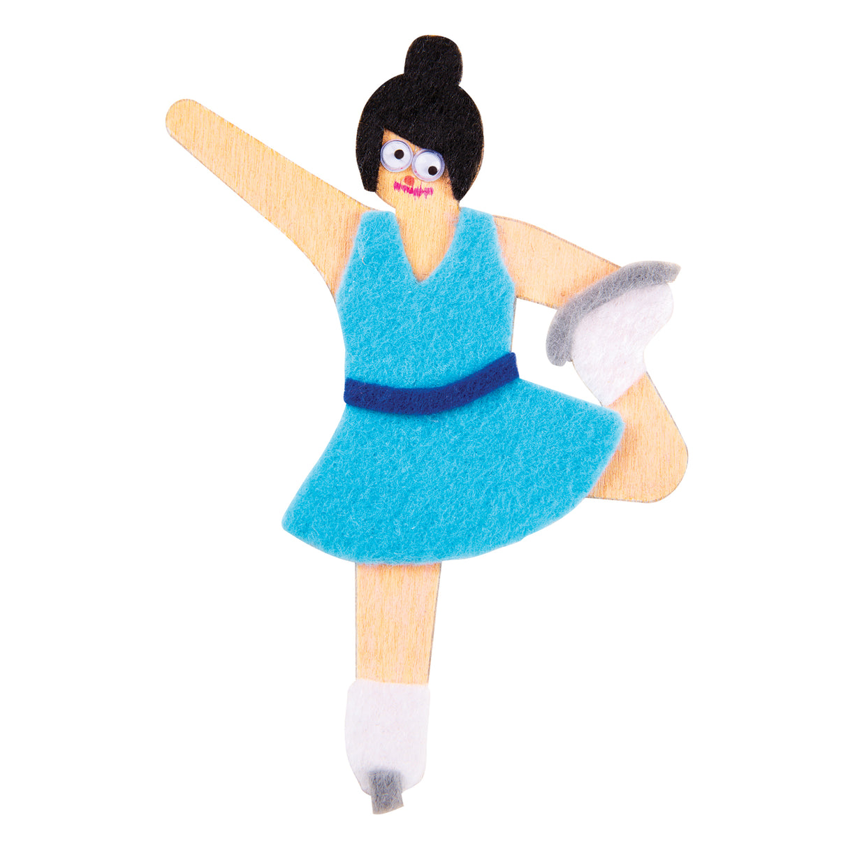 Wooden Active Figures Pack of 24 - Educational Vantage