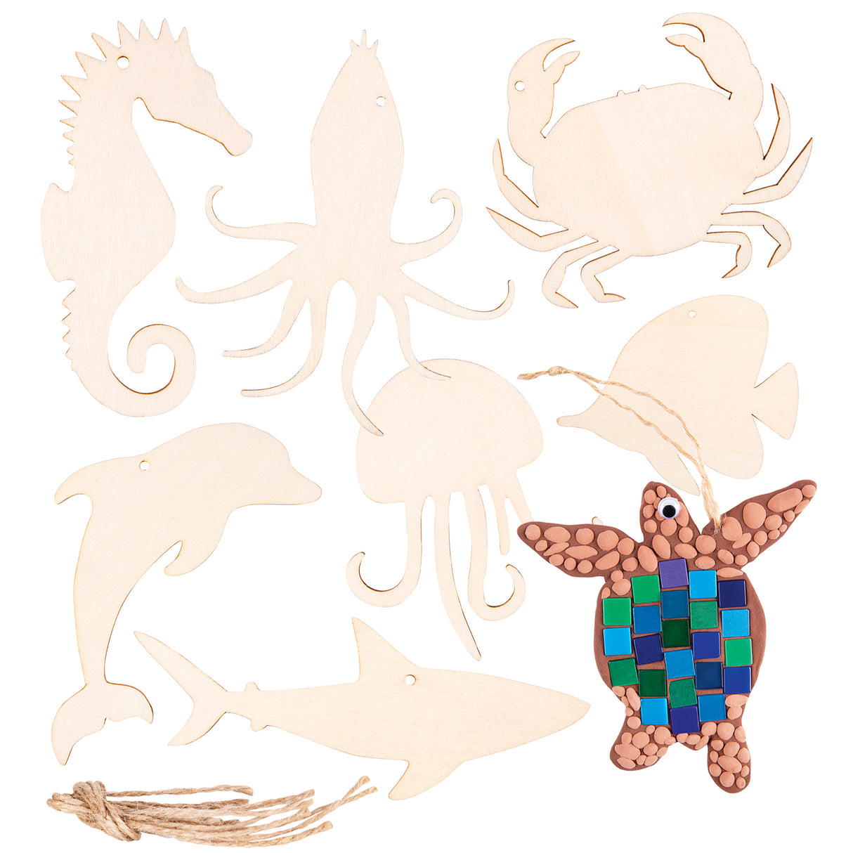 Wooden Australian Shapes Pack of 24 - Educational Vantage