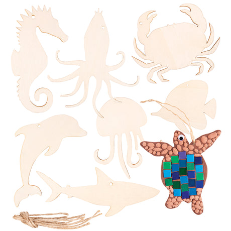 Wooden Australian Shapes Pack of 24 - Educational Vantage