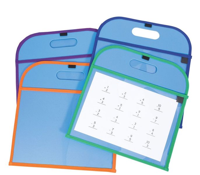 Write N Wipe Pocket Board - Educational Vantage