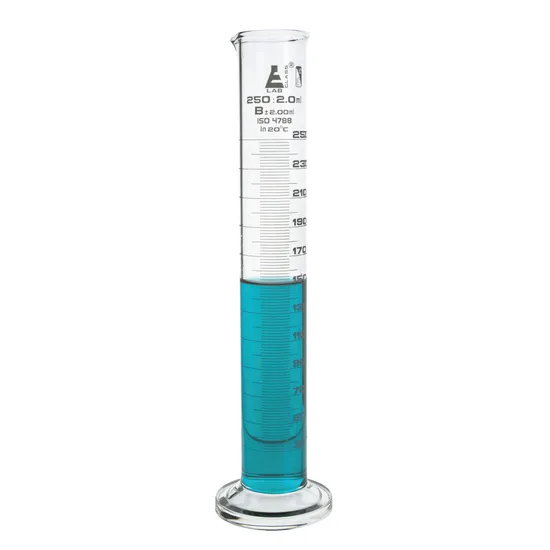 250 ml Borosilicate Measuring Cylinders - Pack of 2 - Educational Vantage