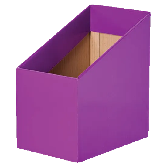 Book Box - Pack of 5 - Purple - Educational Vantage