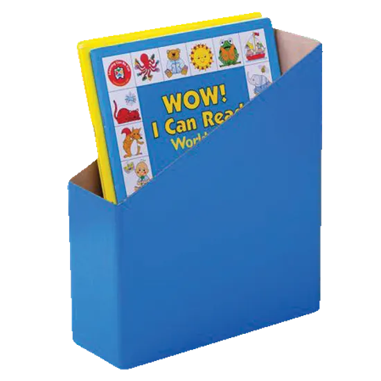 Magazine Box - Pack of 5 - Light Blue - Educational Vantage