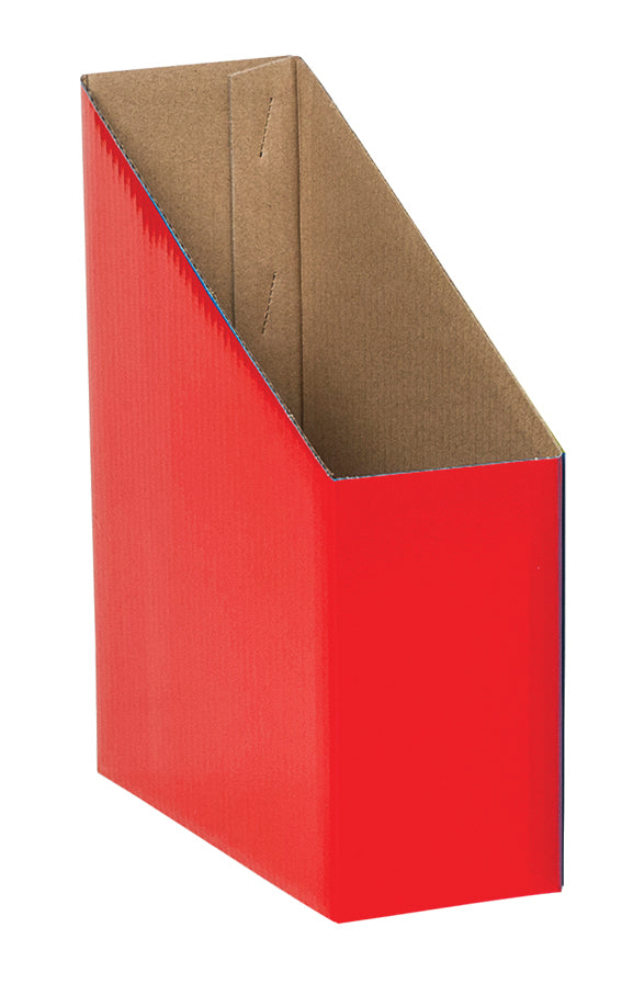 Magazine Box - Pack of 5 - Red - Educational Vantage