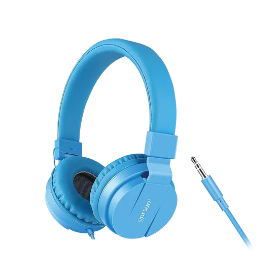 Folding Headphones - Blue - Educational Vantage