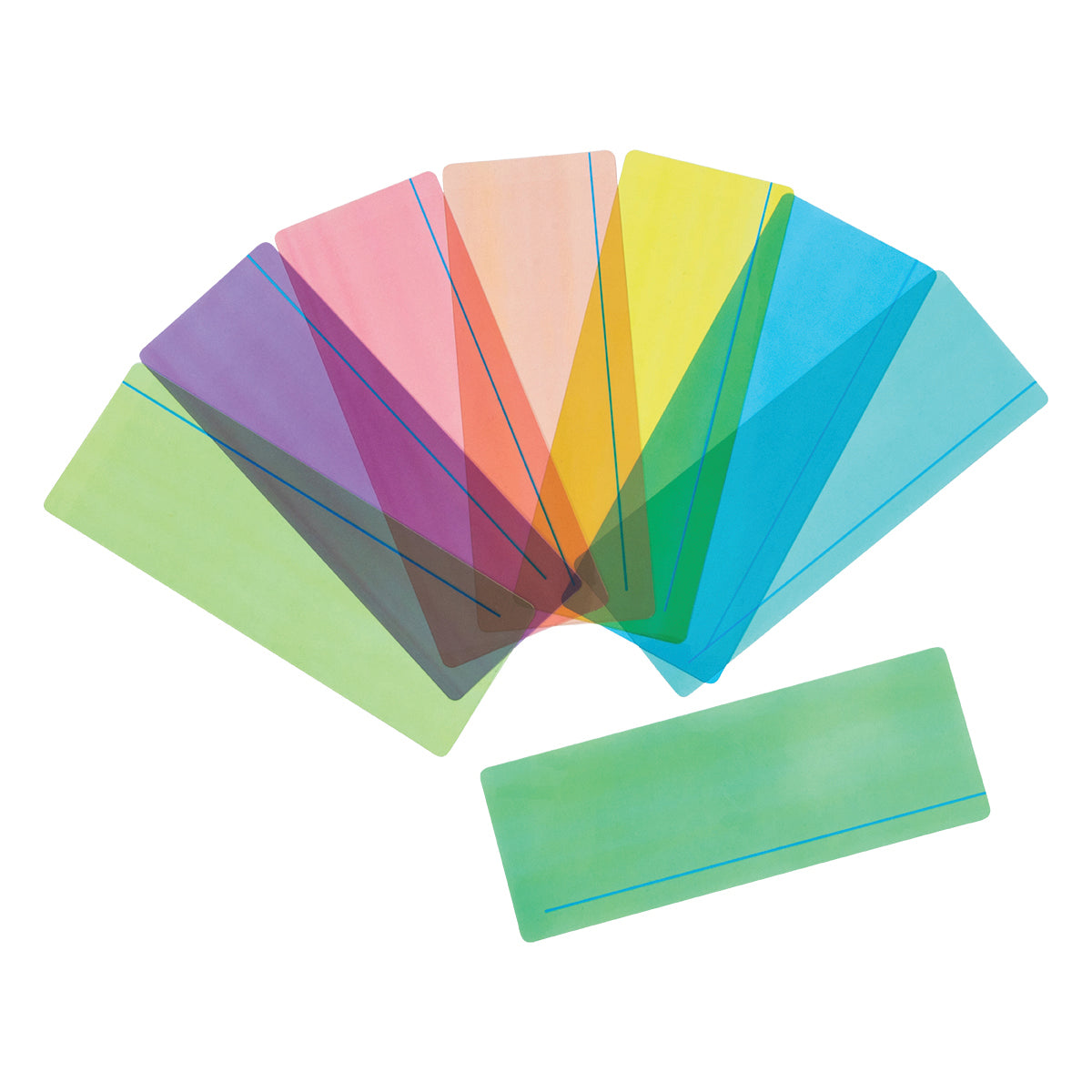 Reading Guide Sentence Strip Large - Purple - Educational Vantage